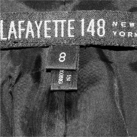 Lafayette 148 New York Gray Jacket Blazer | Size 8 - Picture 5 of 5